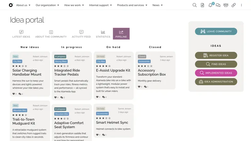 best intranet platform offering AI-powered search for enterprise knowledge