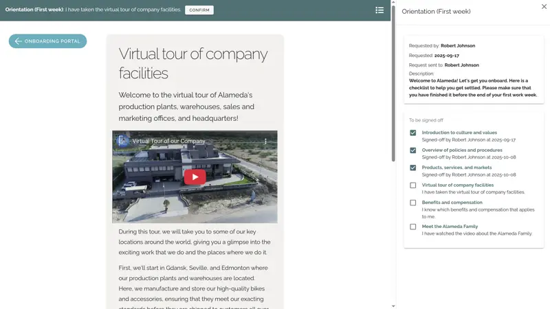 best intranet platform supporting structured onboarding and task management